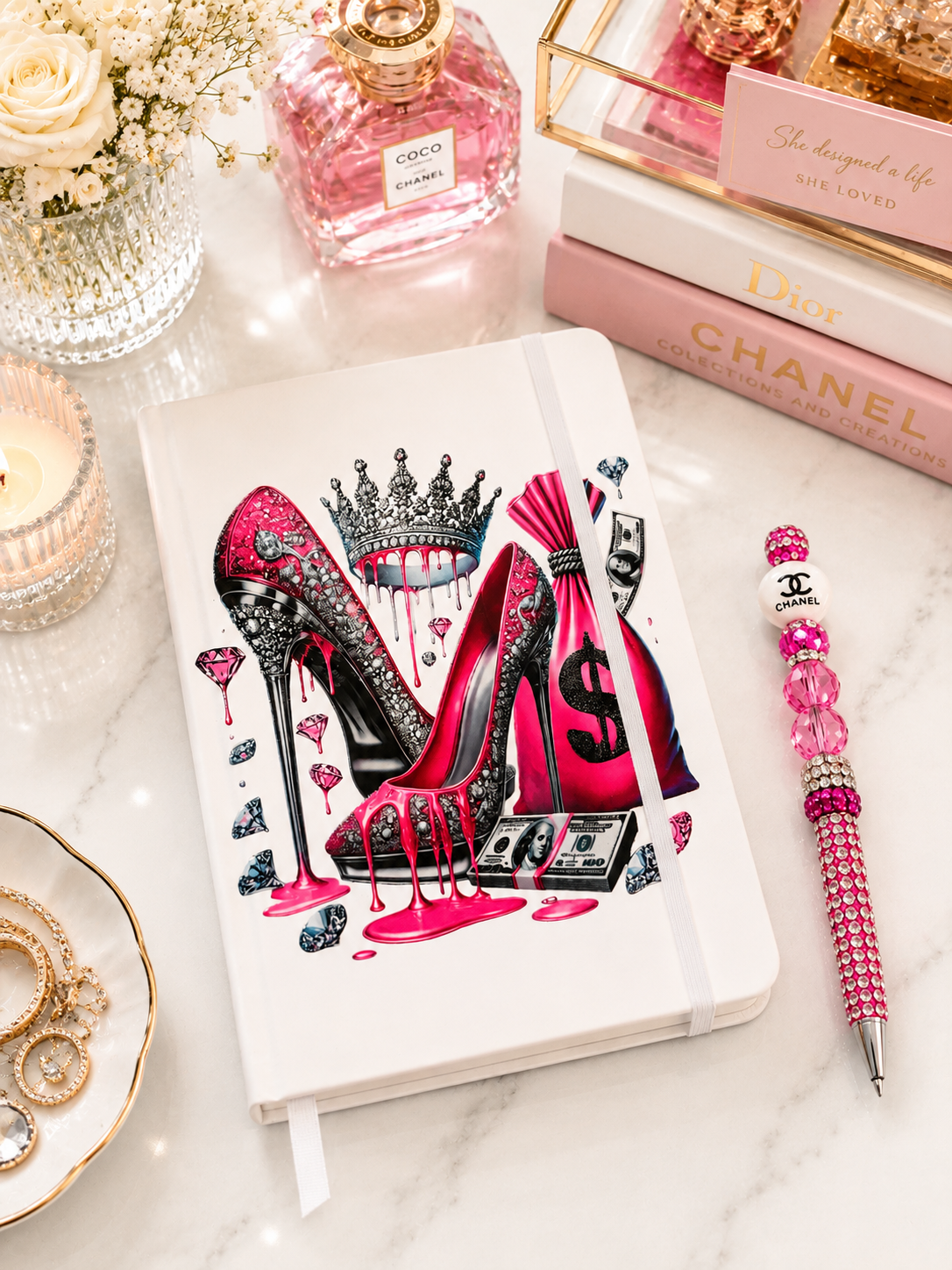Crowned in Wealth: The Manifestation Mindset Journal