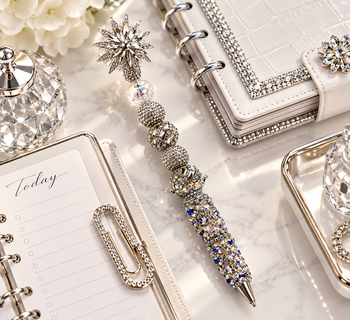 Whirling Reverie Celestial Starfall Statement Pen