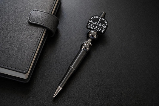 Biblical Black and Grey  Pen For Men