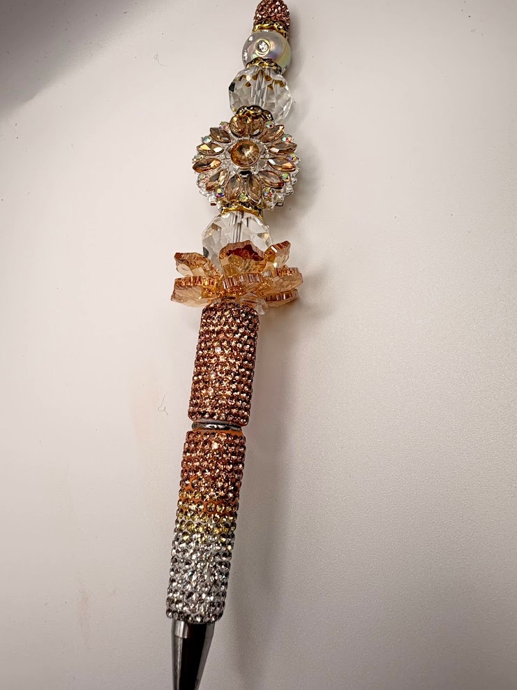Radiant Bloom Golden Petal Luxe Pen II