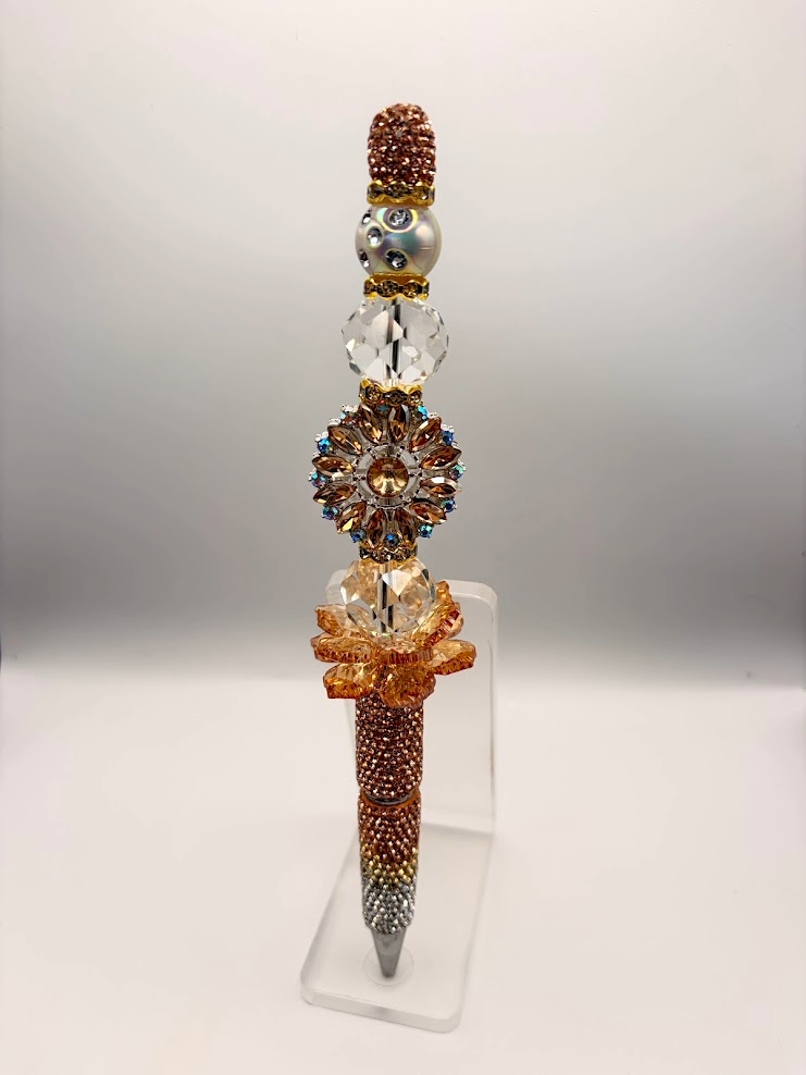 Radiant Bloom Golden Petal Luxe Pen II